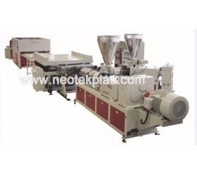 WPC co-extrusion foamed board extrusion line